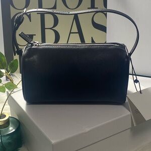 The Row Black Leather Bag